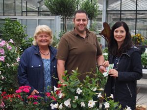 v.l. Hildegard Aigner, Florian Brandner, Claudia Wimmer